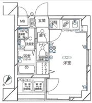 グリフィン・東銀座の間取り画像