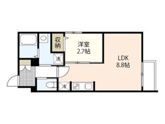 月光江波東四番館の間取り画像