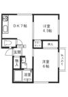 コンフォートみなみの間取り画像