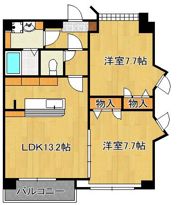 コンクルージョン・フォートの間取り画像