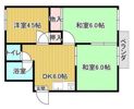 パークコーポAの間取り画像