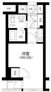 メイクスデザイン白金台の間取り画像