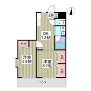 第2成城島田マンションの間取り画像