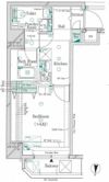 ガリシア錦糸町Vの間取り画像