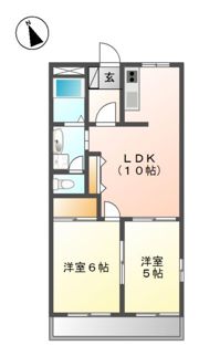 パティオ三田の間取り画像