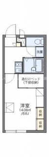 レオパレス天満の間取り画像