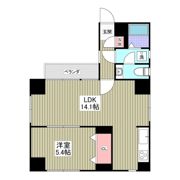サットンプレイスの間取り画像