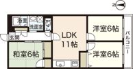 ハイムNー3の間取り画像