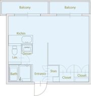 CASA NOAH高峯町の間取り画像