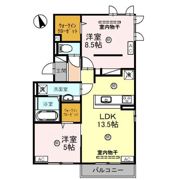 Continuer S(コンティニュエ エス)の間取り画像