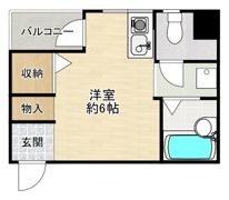 井上ビル5号館の間取り画像