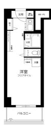 コルム目黒不動前の間取り画像
