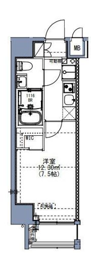 S-RESIDENCE尾久azureの間取り画像