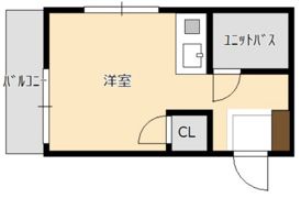 メゾンカニヤAの間取り画像