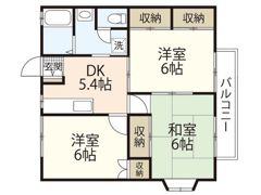 グランデュール横山 C棟の間取り画像