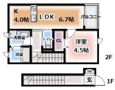 OHANAの間取り画像