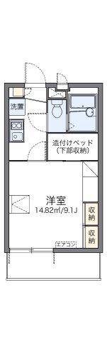 レオパレス千葉の間取り画像