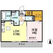 Merveille A棟の間取り画像
