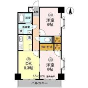 柚の木マンションの間取り画像
