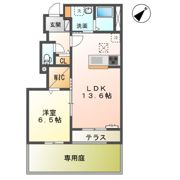 木更津市高砂3丁目新築アパートの間取り画像