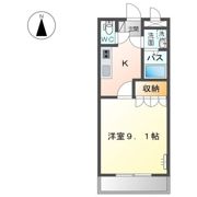 プリベールアイカワの間取り画像