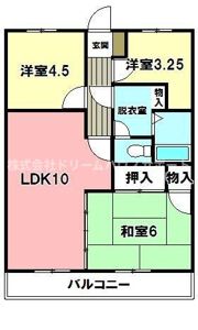 トラストメゾン二葉の間取り画像