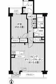 ヒルズ洗足池公園の間取り画像