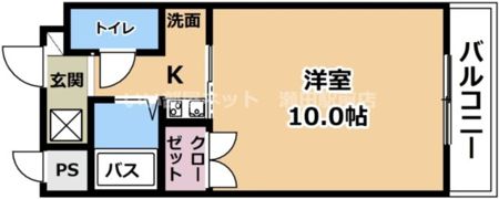 太陽ハイツ南草津IIIの間取り画像
