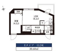 レピュア南大井レジデンスの間取り画像