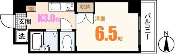 エスポワールムラタの間取り画像