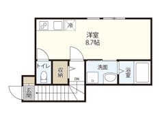 ハーモニーパレス井口の間取り画像