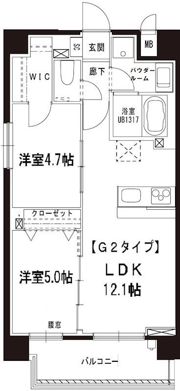 CASAS GARDENの間取り画像