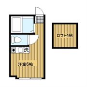 ユナイト天神ジェイムズクラークの間取り画像