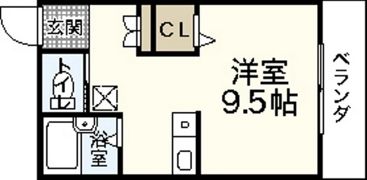 サンフィールドの間取り画像