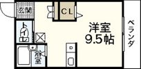 サンフィールドの間取り画像