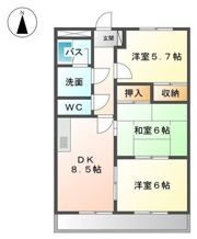 パレスポートの間取り画像