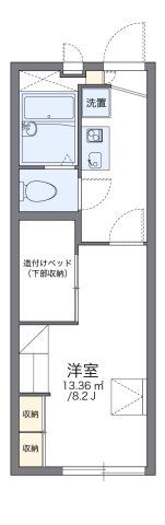 レオパレスメゾン ローリエ2の間取り画像