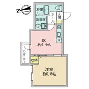 フォルトゥーナ打出浜の間取り画像