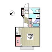 鹿島アパートの間取り画像