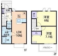 Foliar San (フォーリア サン)の間取り画像