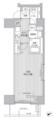 アクシス池袋の間取り画像