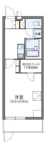 レオパレスビューテラス草内の間取り画像