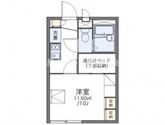 レオパレスH・Y・Ⅲの間取り画像
