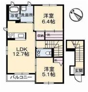 エテルグリーア A棟の間取り画像