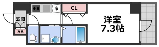 アーバンパーク田辺の間取り画像