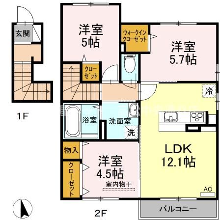 間取図