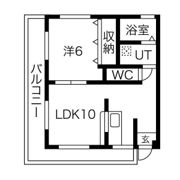 コーポ細谷の間取り画像