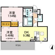 ミーティアの間取り画像