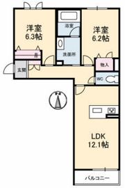 ブリリアントコートの間取り画像