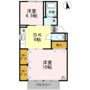 プレジール清水の間取り画像